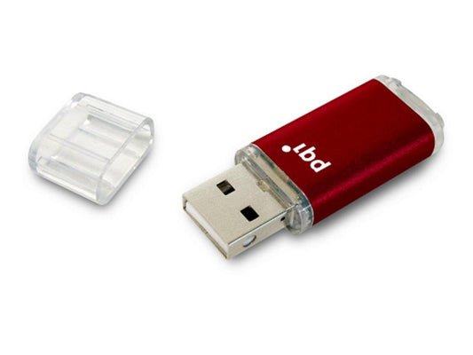 128GB PQI U273V Traveling Disk USB Flash Drive - Red - USB3.0