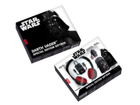 Star Wars Darth Vader Gift Box - Bluetooth Speaker, 16GB USB, Headphones and USB cable
