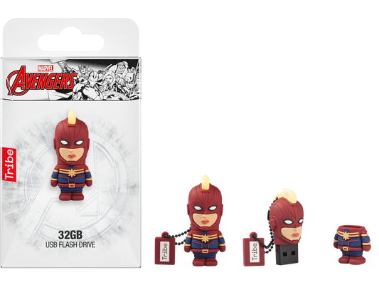 32GB Captain Marvel USB Flash Drive