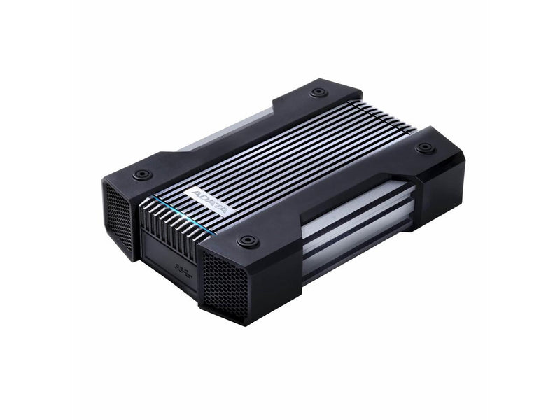 4TB AData HD830 Extreme Durable USB3.1 Portable Hard Drive - Aluminum/Silicone - Black