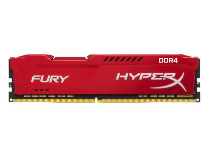 Kingston HX426C16FR-16 Hyperx Fury 16 GB DDR4 CL16 2666Mhz Memory DIMM - Red