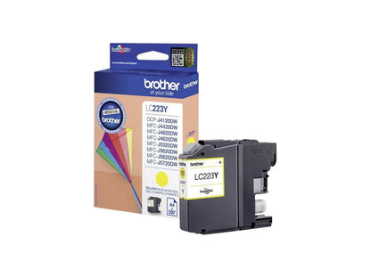 Brother LC-223Y Ink cartridge yellow, 550 pages, 6ml