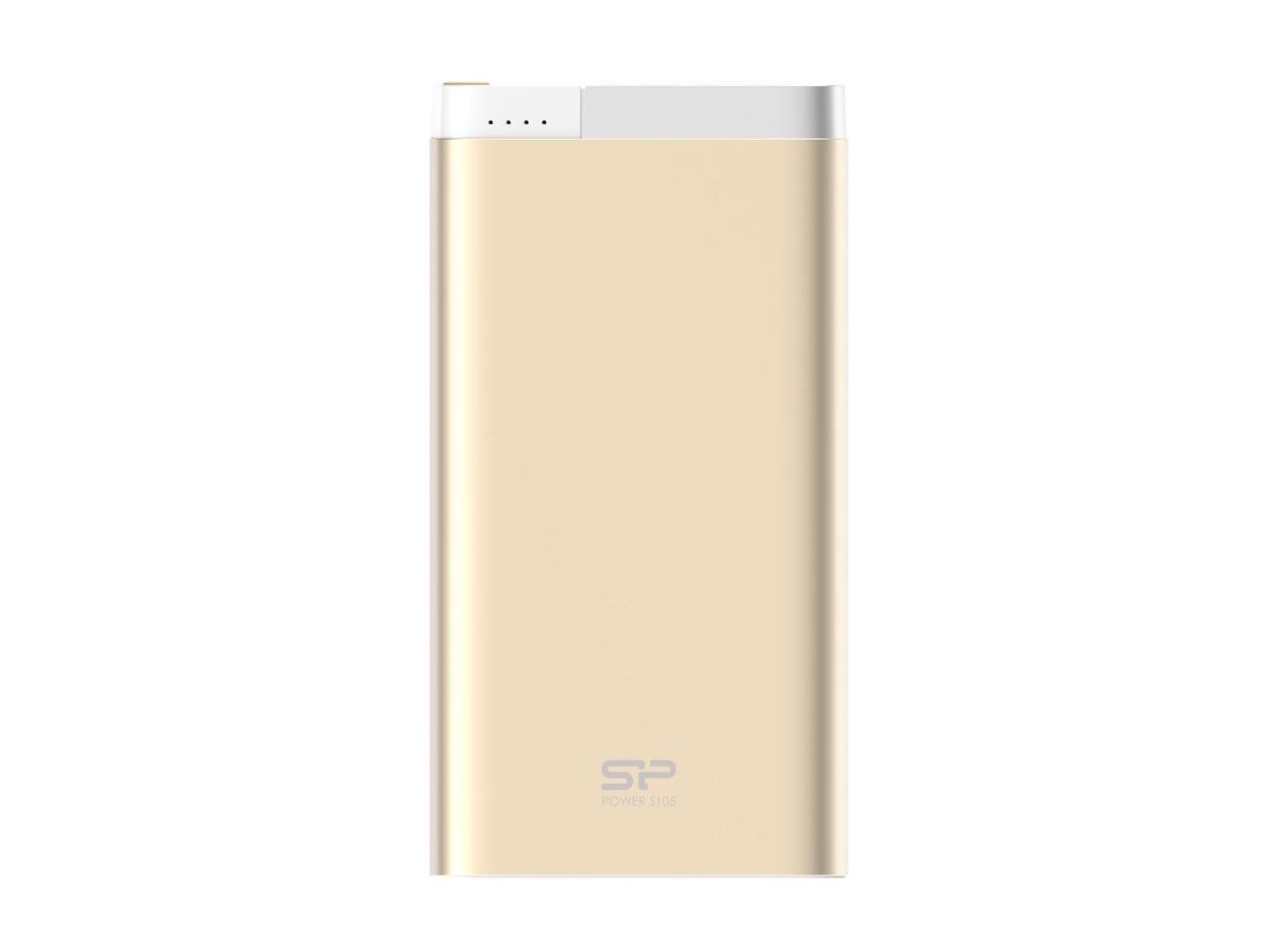 Silicon Power S105 10000mAh Portable Power Bank Champagne