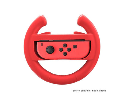 NEON Steering Wheel for Nintendo Switch Color Red Model NIN-SWWHL-Red