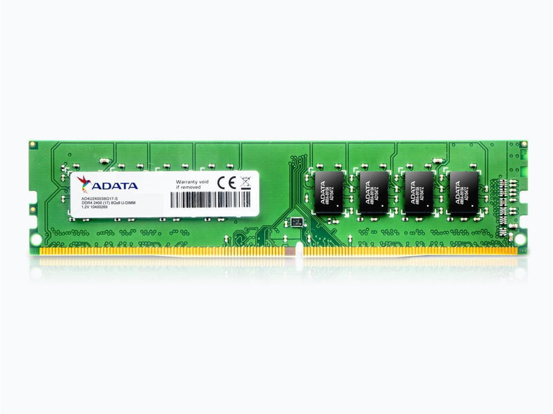 ADATA Premier Series - DDR4 - 8 GB - DIMM 288-pin - 2400 MHz / PC4-19200 - CL17 - 1.2 V - unbuffered - non-ECC