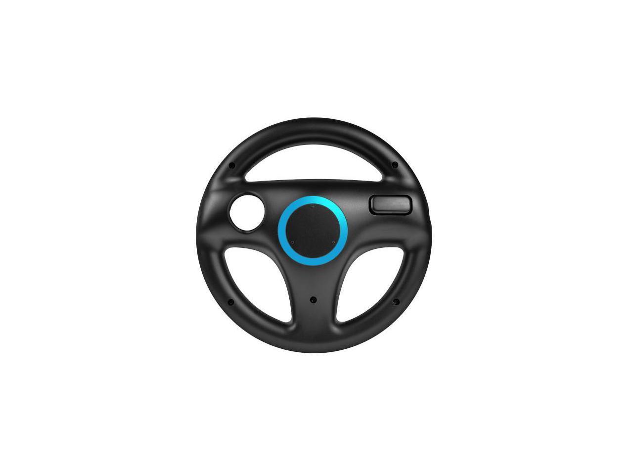NEON Racing Steering Wheel for Nintendo Wii Black