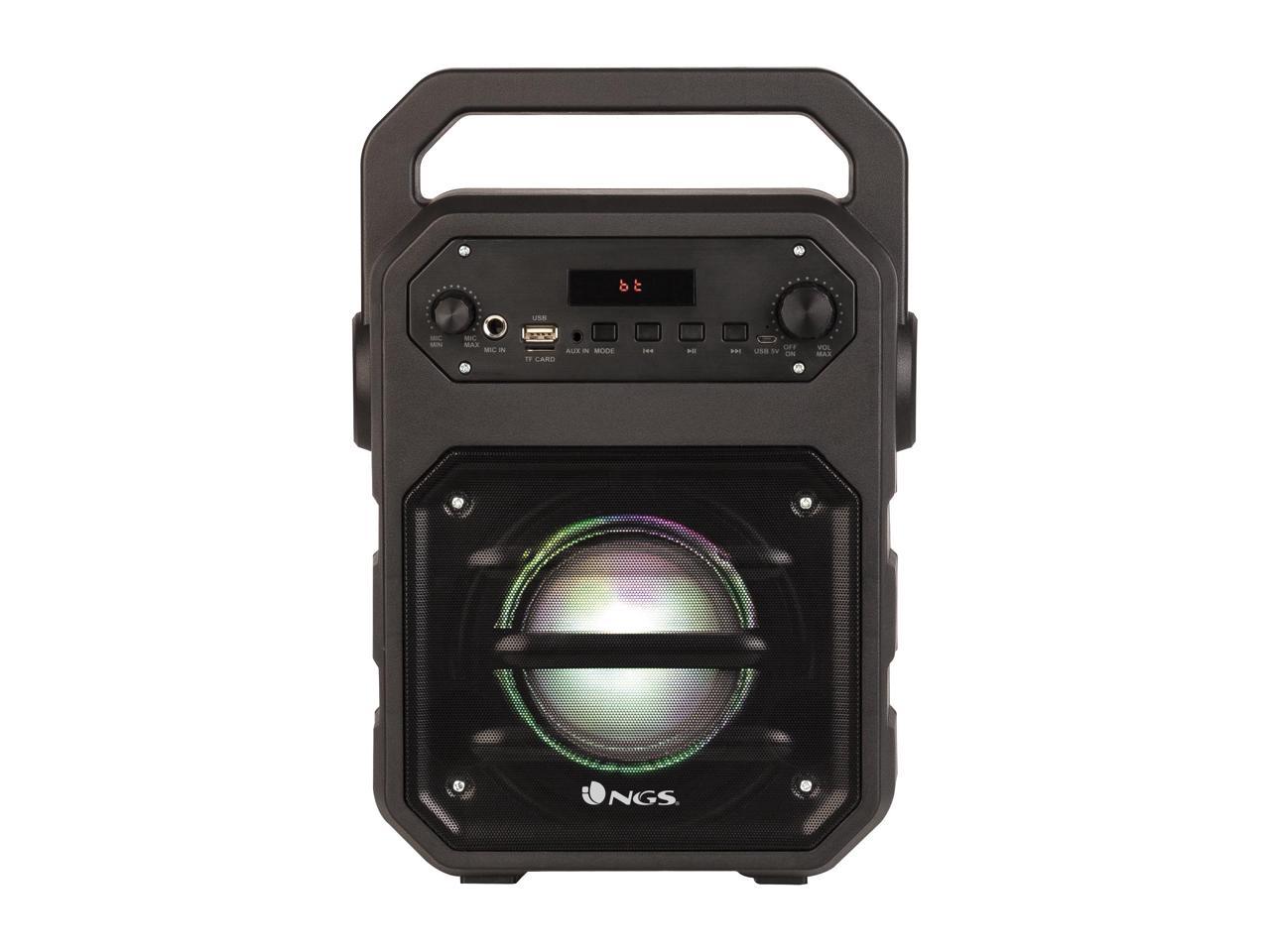 NGS 20W Roller Drum BT Speaker with FM Radio, Aux Input and MicroSD Slot
