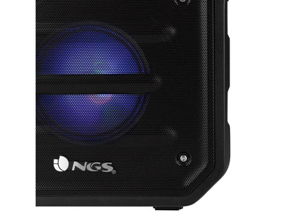 NGS 20W Roller Drum BT Speaker with FM Radio, Aux Input and MicroSD Slot