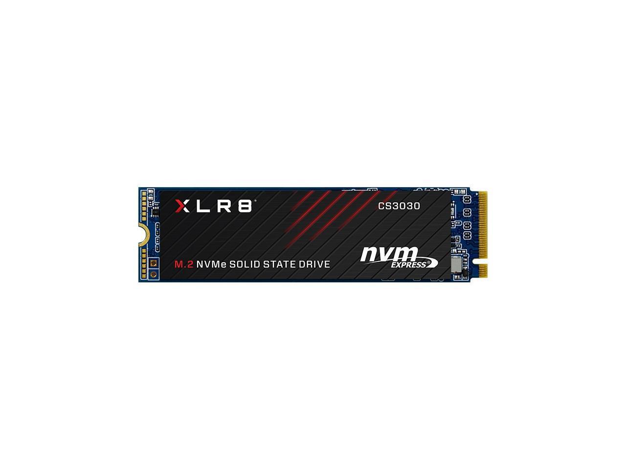 PNY XLR8 CS3030 M.2 2280 500GB PCI-Express 3.0 x4 3D TLC Internal Solid State Drive (SSD) M280CS3030-500-RB