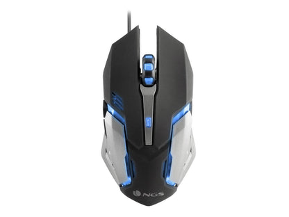 NGS GMX-100 Gaming Mouse, 6 Buttons, 7 Colours LED
