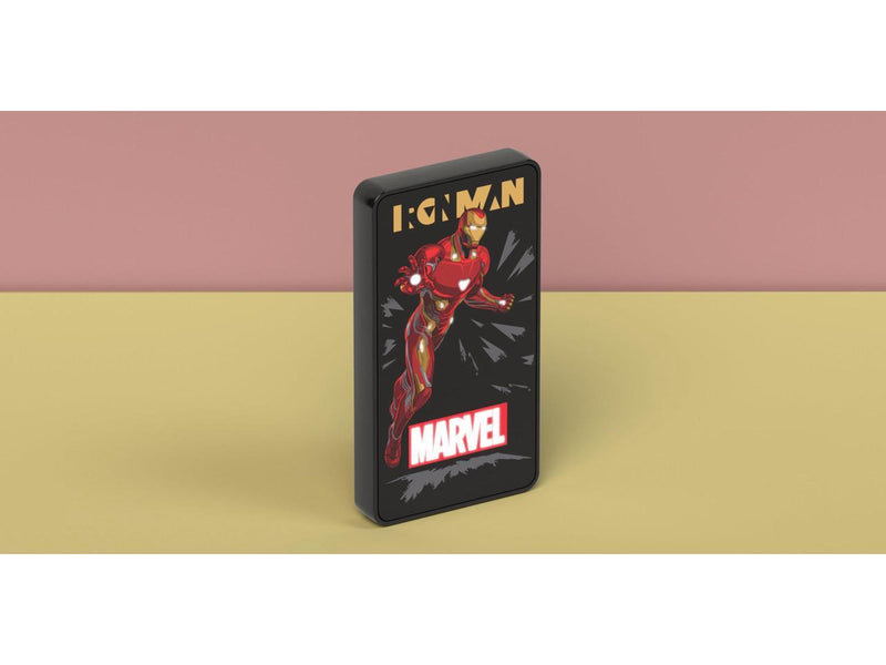 6000mAh Marvel Iron Man Lumina Power Bank