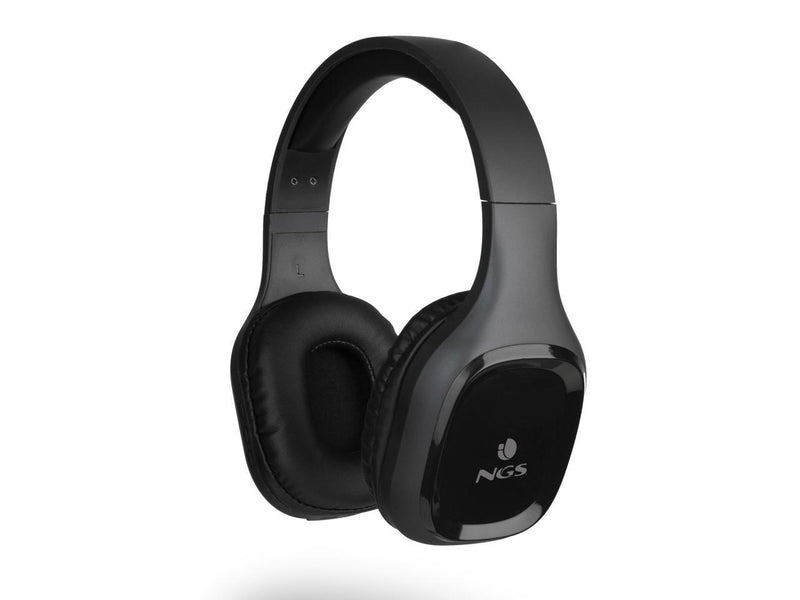 NGS Artica Sloth Wireless BT Headphones, Black