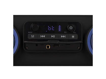 NGS 100W Premium 2.2 BT Portable Boombox Speaker System - StreetBreaker Mini