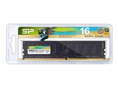 16GB Silicon Power DDR4 2666MHz PC4-21300 Desktop Memory Module CL19 288 pins
