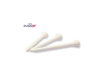 EyezOff 100 Wooden Golf Tees 82mm (3 1/4") Professional Golf Tee System