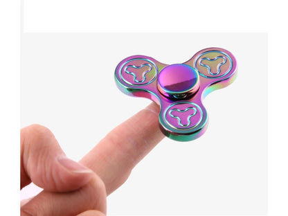 EyezOff Colorful Fidget Spinner Zinc Alloy 3.5-min Rotation Time, Steel Beads Bearing