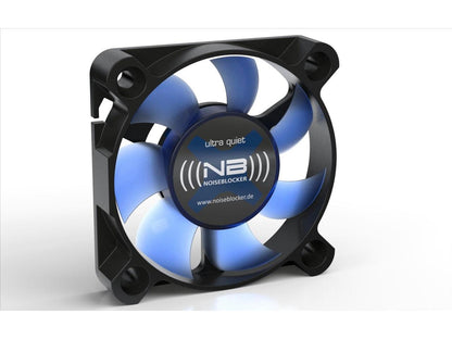 Noiseblocker Black Silent XS-2 50mm Computer Case Fan - Blue