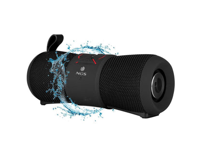 NGS Waterproof 24W BT Speaker RollerStream Black (ROLLERSTREAMBLACK)