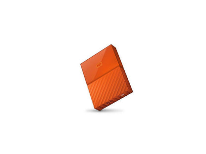 [Refurb] WD 4TB Orange My Passport Portable External Hard WDBYFT0040BOR-WESN