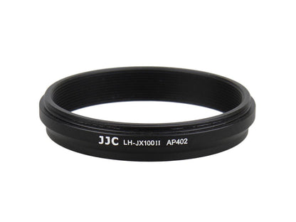 JJC LH-JX100II BLACK Upgrade Lens Hood Shade Adapter Ring for Fujifilm FinePix X100 X100S Replaces AR-X100 Black