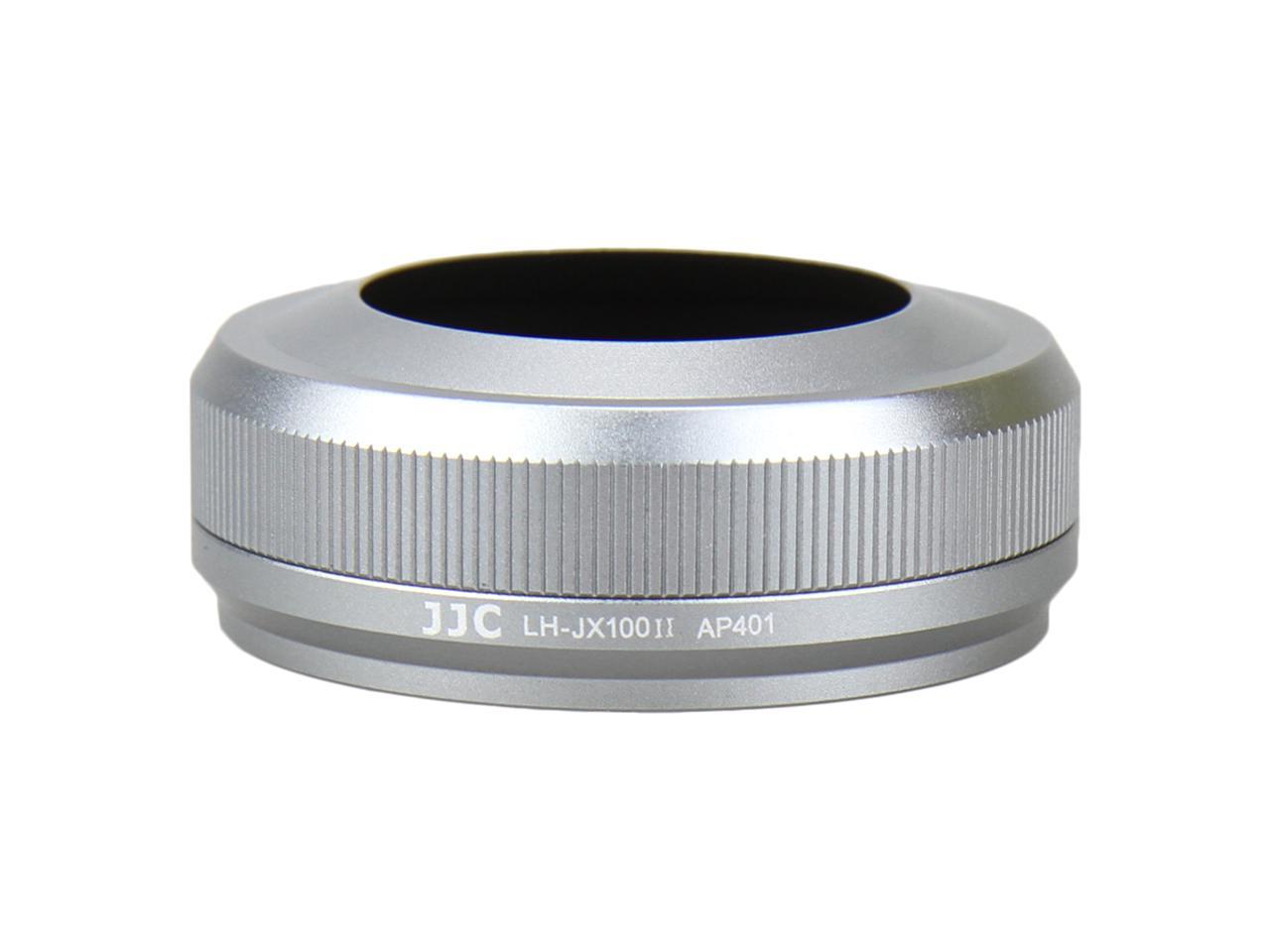 JJC LH-JX100II SILVER Upgrade Lens Hood Shade Adapter Ring for Fujifilm FinePix X100 X100S Replaces AR-X100 Silver