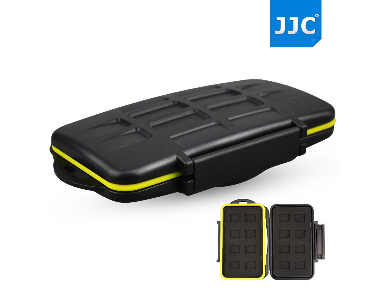 JJC MC-MSD16 Anti-shock Water-resistant Hard Holder Storage Camera Memory Card Case Protector For 16 PCS Micro SD Cards