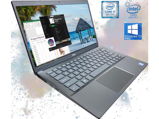 Dell Latitude Laptop 3301 13.3", Quad Core i7-8565U upto 4.6GHz, 2TB SSD NVMe, 8GB RAM, Intel UHD Graphics, Windows 10 Pro