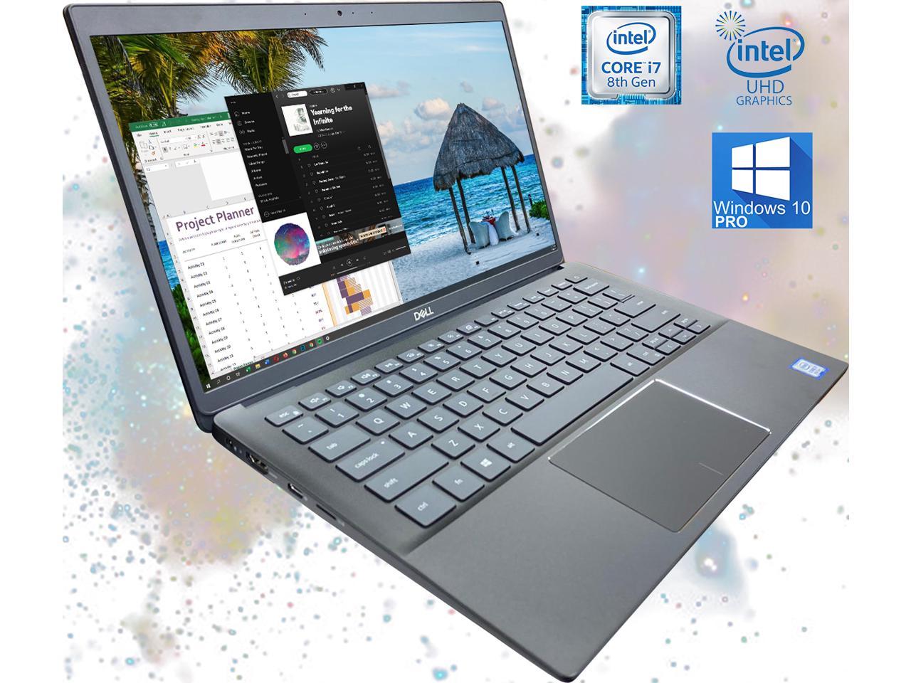 Dell Latitude Laptop 3301 13.3", Quad Core i7-8565U upto 4.6GHz, 1TB SSD NVMe, 8GB RAM, Intel UHD Graphics, Windows 10 Pro