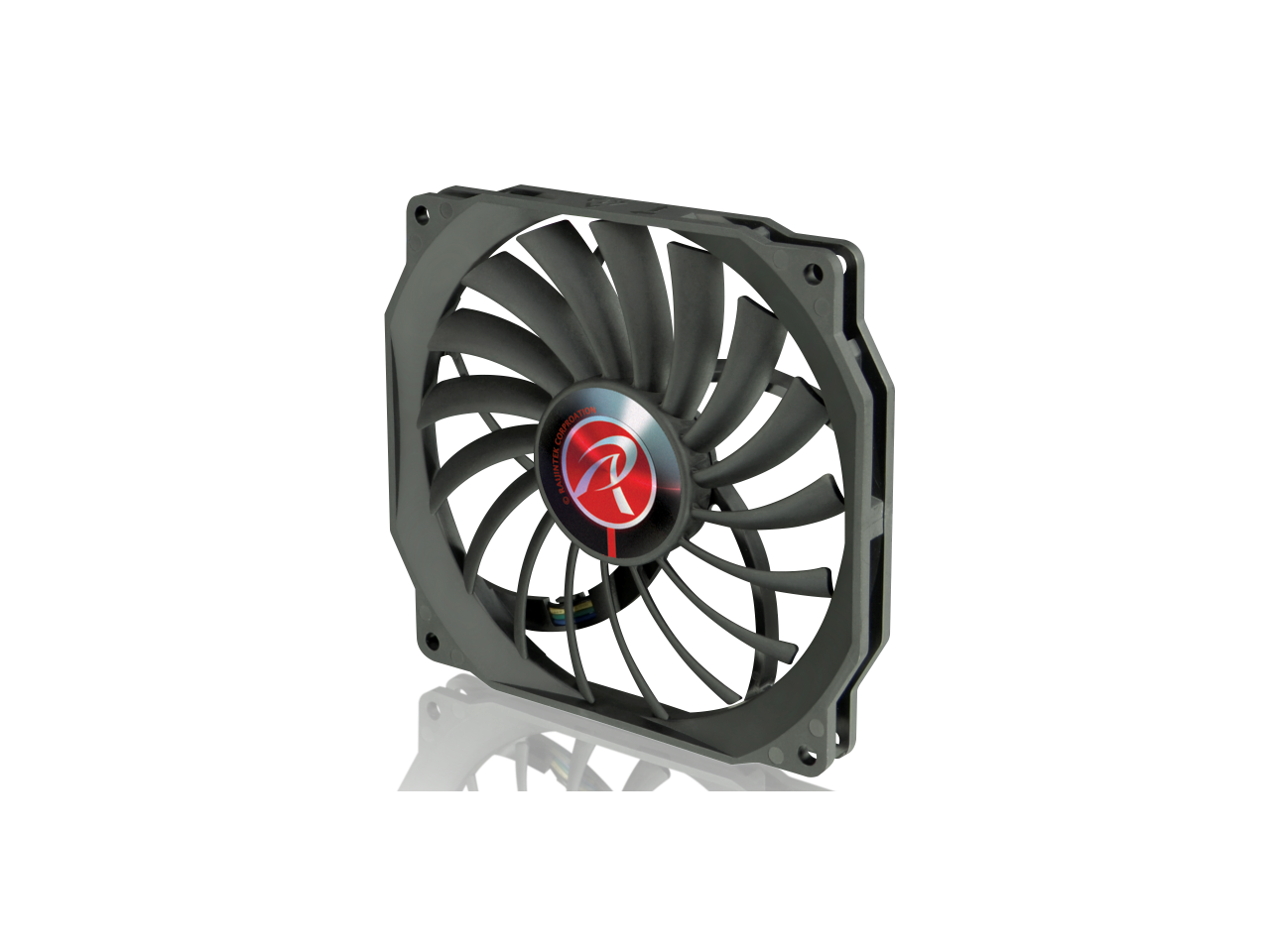 RAIJINTEK Aeolus ß-BB, 120mm x 13mm, 4pin PWM function, PC Case Fan, Cooling System Fan