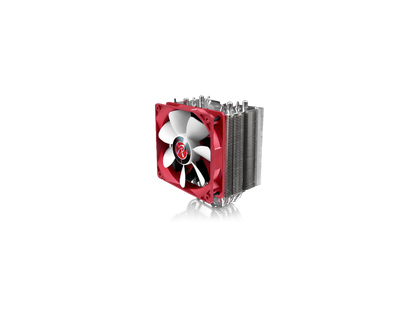 RAIJINTEK THEMIS EVO, 4pcs 8mm Heat-Pipe, 12025 PWM Fan, Fully Nickel Plating, Option to Install Dual Fans, Multiple Mounting Kits for Intel & AMD - Silver
