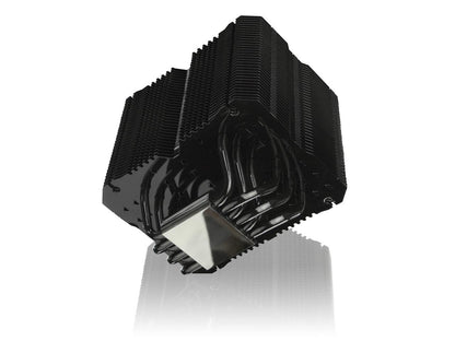 RAIJINTEK EREBOSS CORE EDITION, 6 x 6mm Heat-pipe, Fully Black Coated, Copper Nickel Base, Support Dual Fans, Giant Dissipating Fin Area, Multiple Mounting Kits for Intel & AMD