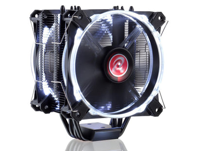 RAIJINTEK LETO PRO BLACK CPU Cooler with 2pcs Performing 120mm LED PWM Fan