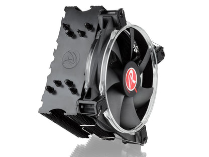 RAIJINTEK LETO PRO BLACK CPU Cooler with 2pcs Performing 120mm LED PWM Fan