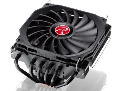 PALLAS 120, a Low profile CPU cooler, is designed for most desktops, especially for HTPC's and narrow enclosures. 6*6mm Heat-pipe, total height 68mm, 12013 PWM fan, compatible with all modern CPU