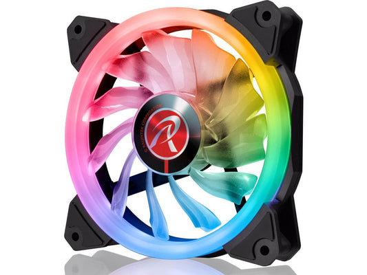 IRIS 12 RBW ADD-1, Addressable RGB 1pack, 12025 Addressable RGB PWM fan, compatible with ASUS/MSI 5V ADD header