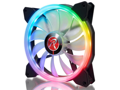 IRIS 14 RBW ADD-1, Addressable RGB 1pack, 14025 Addressable RGB PWM fan, compatible with ASUS/MSI 5V ADD header