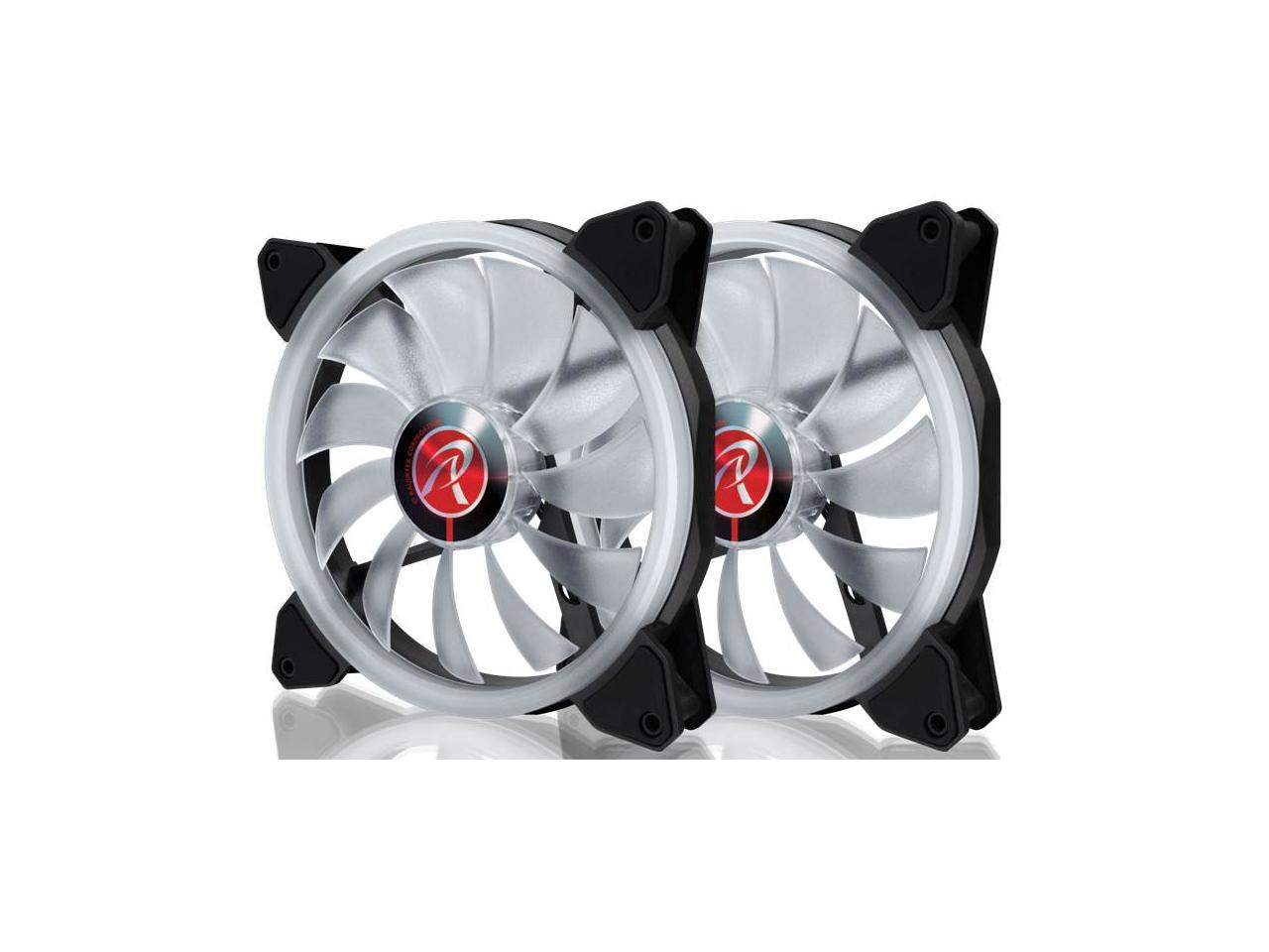 IRIS 14 RBW ADD -2 pack, 14025 Addressable RGB PWM fan, with 8 port Addressable LED hub, Remote controller & Connecting M/B cable, compatible with ASUS/MSI 5V ADD header