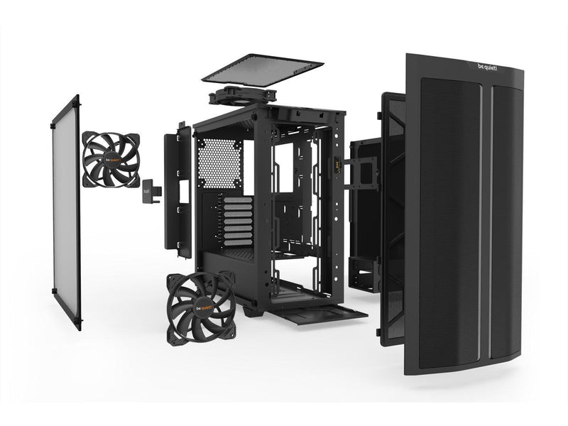 be quiet! Pure Base 500DX Black, ATX Computer Case, ARGB, Mid Tower, Tempered Glass Window
