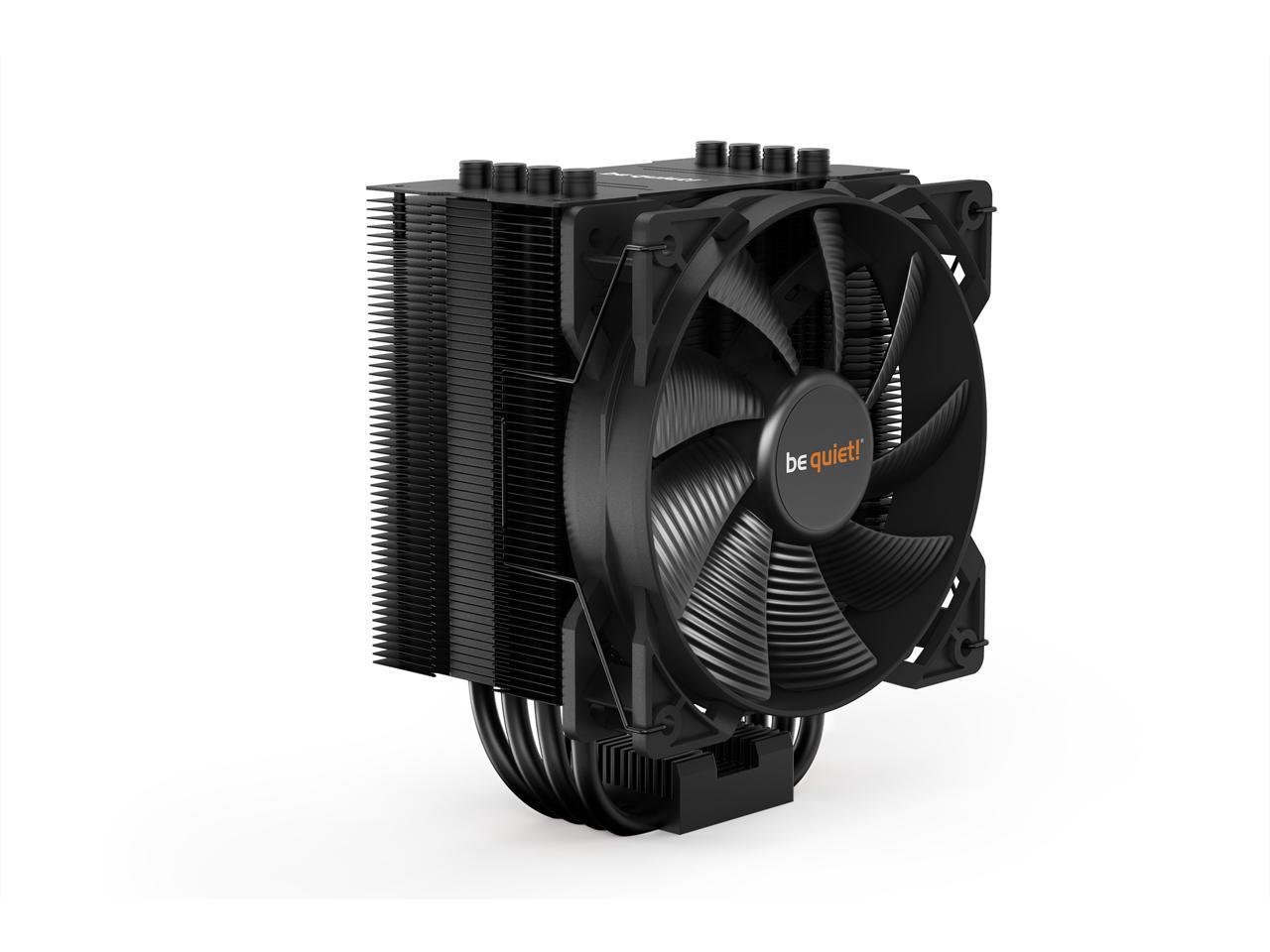 be quiet! Pure Rock 2 Black, CPU cooler, 150W TDP, incl. Pure Wings 2 120mm PWM fan, HDT technology