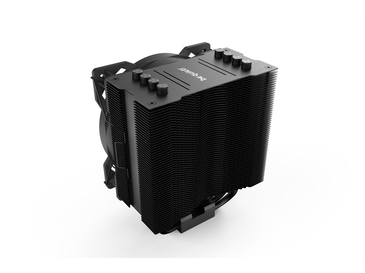 be quiet! Pure Rock 2 Black, CPU cooler, 150W TDP, incl. Pure Wings 2 120mm PWM fan, HDT technology