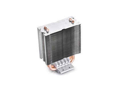Deep Cool Frozen-Ice Mini CPU Cooler 80mm Dual Cooling Fan with Heatpipes Heatsink - Intel Socket LGA1150/LGA775, AMD FM2/FM1/AM3+/AM3/AM2+/AM2