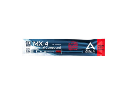 ARCTIC MX-4 2019 Edition - Thermal Compound Paste - Carbon Based High Performance - Heatsink Paste - Thermal Compound CPU for All Coolers, Thermal Interface Material - High Durability - 2 Grams