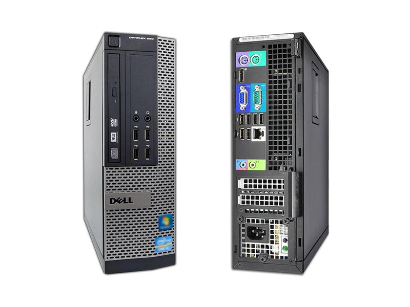 Dell OptiPlex 790, Small Form Factor, Intel Core i5-2400 up to 3.40 GHz, 8GB DDR3, NEW 240GB SSD, DVD-RW, No Operating System