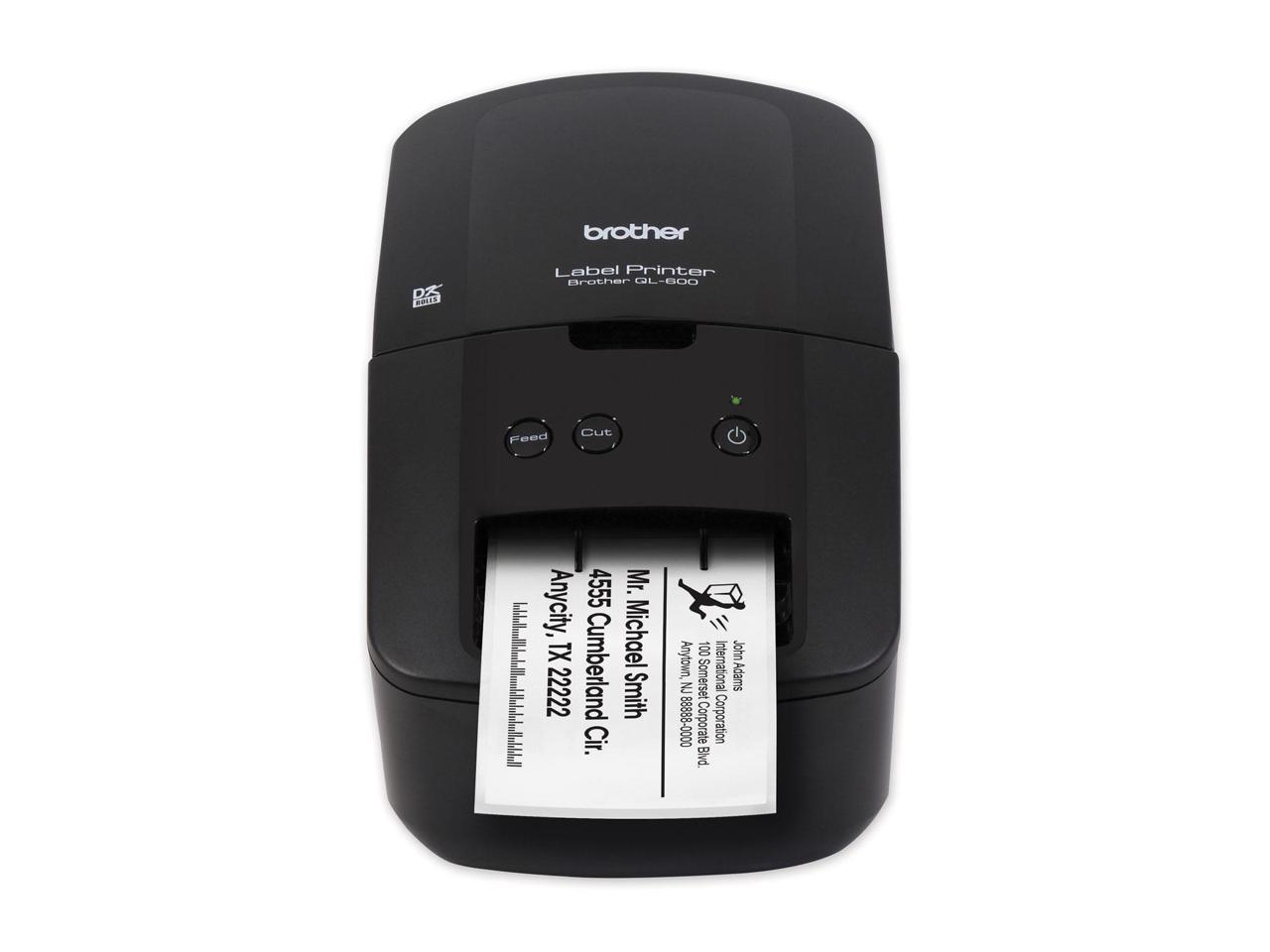 Brother QL-600 Direct Thermal Printer Monochrome Desktop Label Print QL600