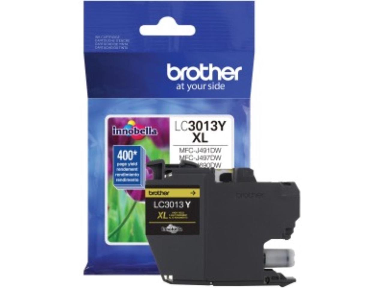 Brother LC3013Y High Yield Original Ink Cartridge Single Pack Yellow