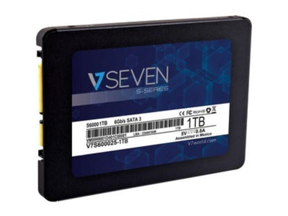 V7 S V7s600025-1000 1 Tb Solid State Drive - 2.5" Internal - Sata (Sata/600) - Taa Compliant