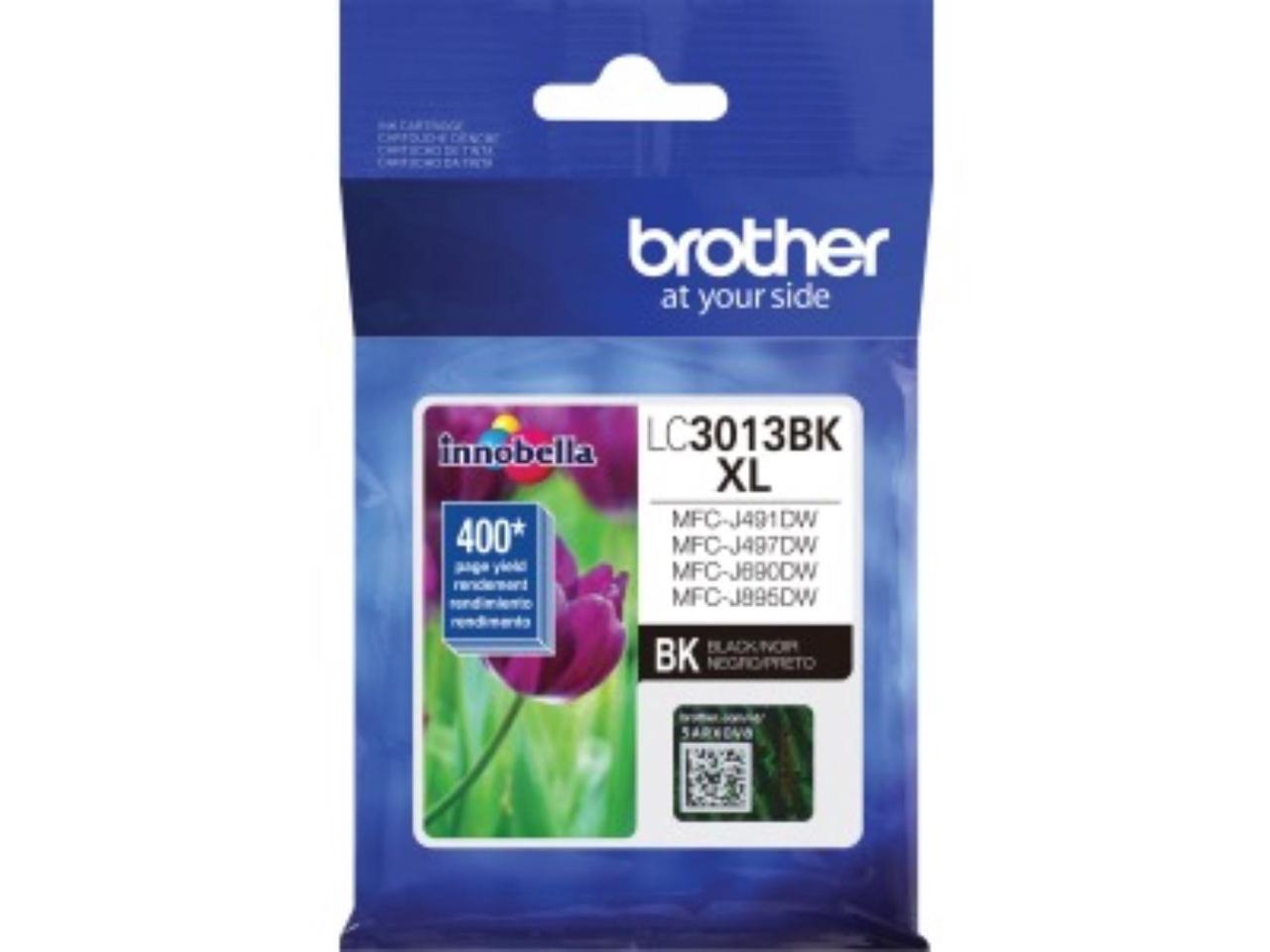 Brother LC3013BK Original Ink Cartridge Single Pack - Black - High Yield