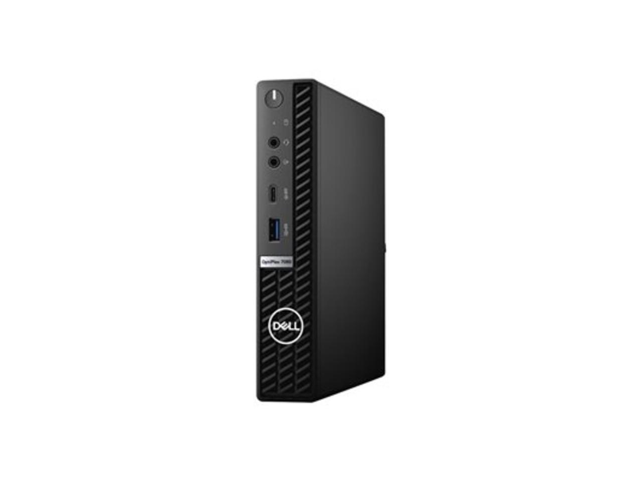 Dell OptiPlex 7080 Micro Desktop Computer i5-10500T 8GB 128GB SSD Windows 10 Pro