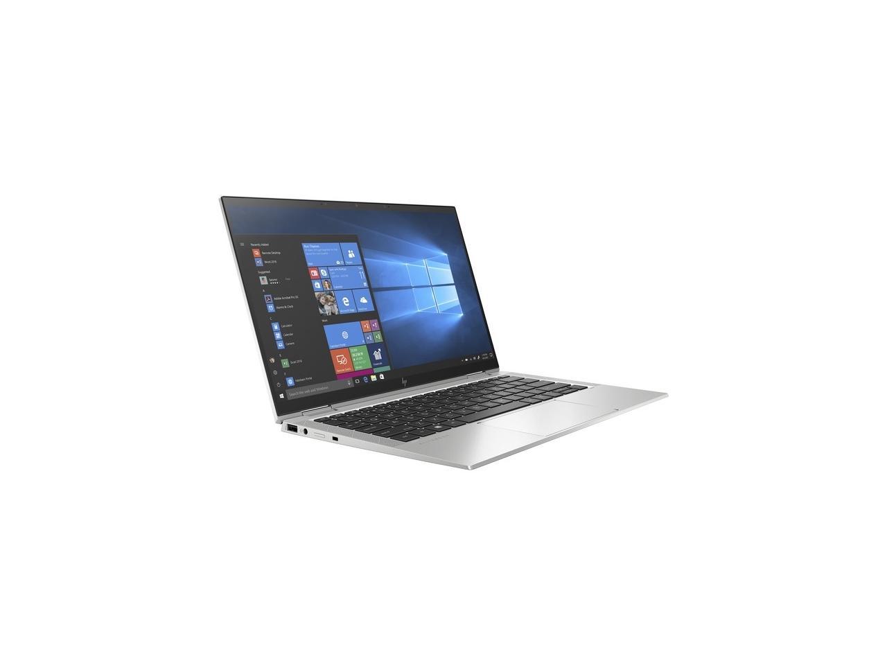 HP EliteBook x360 1030 G7 13.3" Touchscreen 2 in 1 Notebook - Full HD - 1920 x 1080 - Intel Core i5 (10th Gen) i5-10210U Quad-core (4 Core) 1.60 GHz - 8 GB RAM - 128 GB SSD - Windows 10 Pro - Int