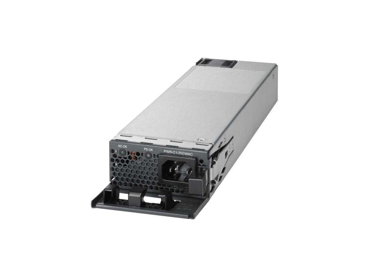 Cisco 350W AC Power Supply Spare for Cisco Catalyst 3850 Series Switches Model PWR-C1-350WAC-RF